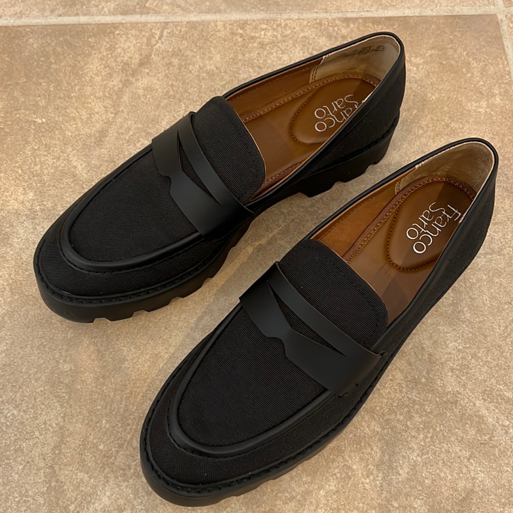 Franco Sarto Balin Chunky Lug Sole Loafers